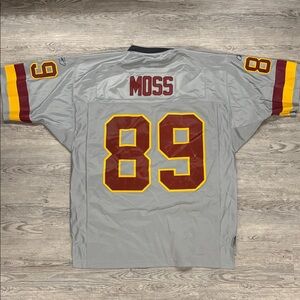 Reebok Gray Jersey with Red and Yellow Details